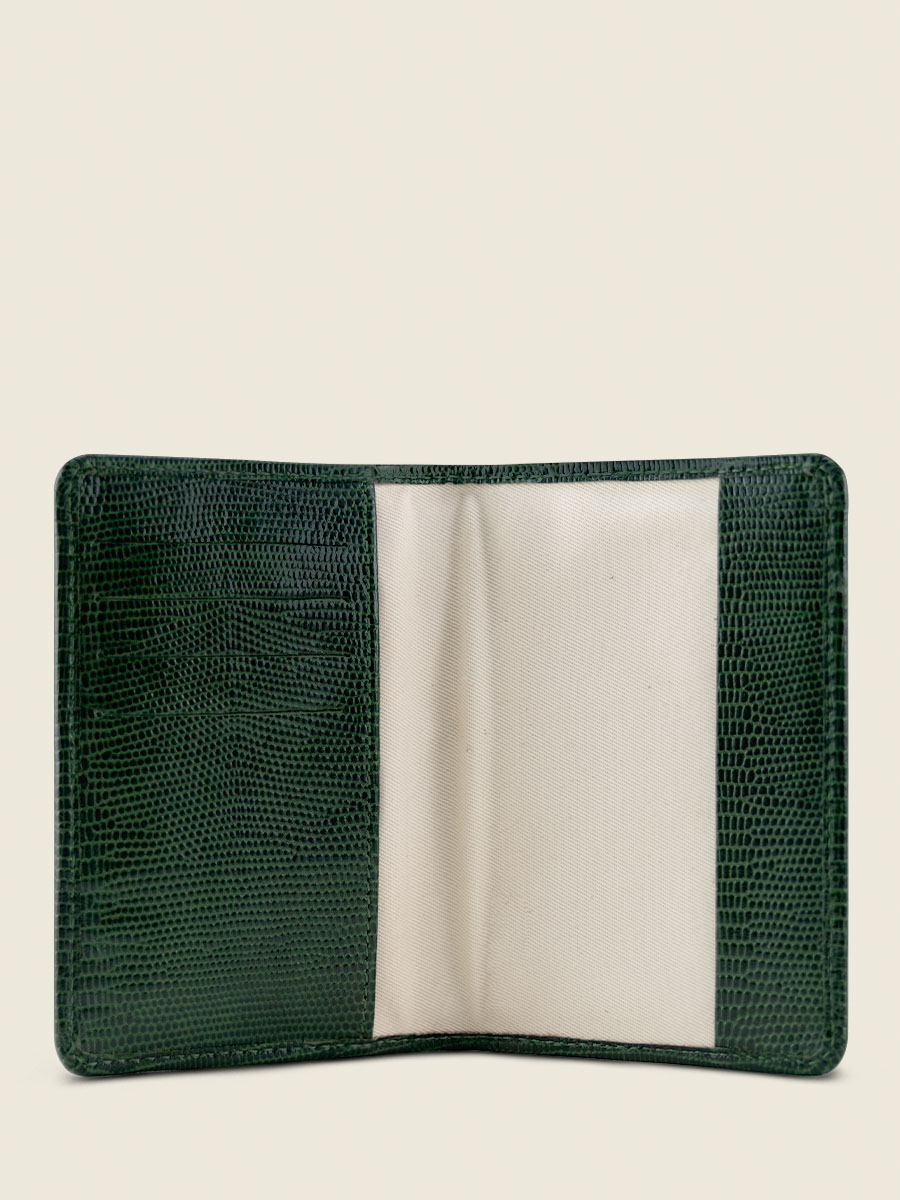 photo-vue-interieure-etui-pour-passeport-cuir-vert-etui-pour-passeport-1960-paul-marius-m64-l-dg