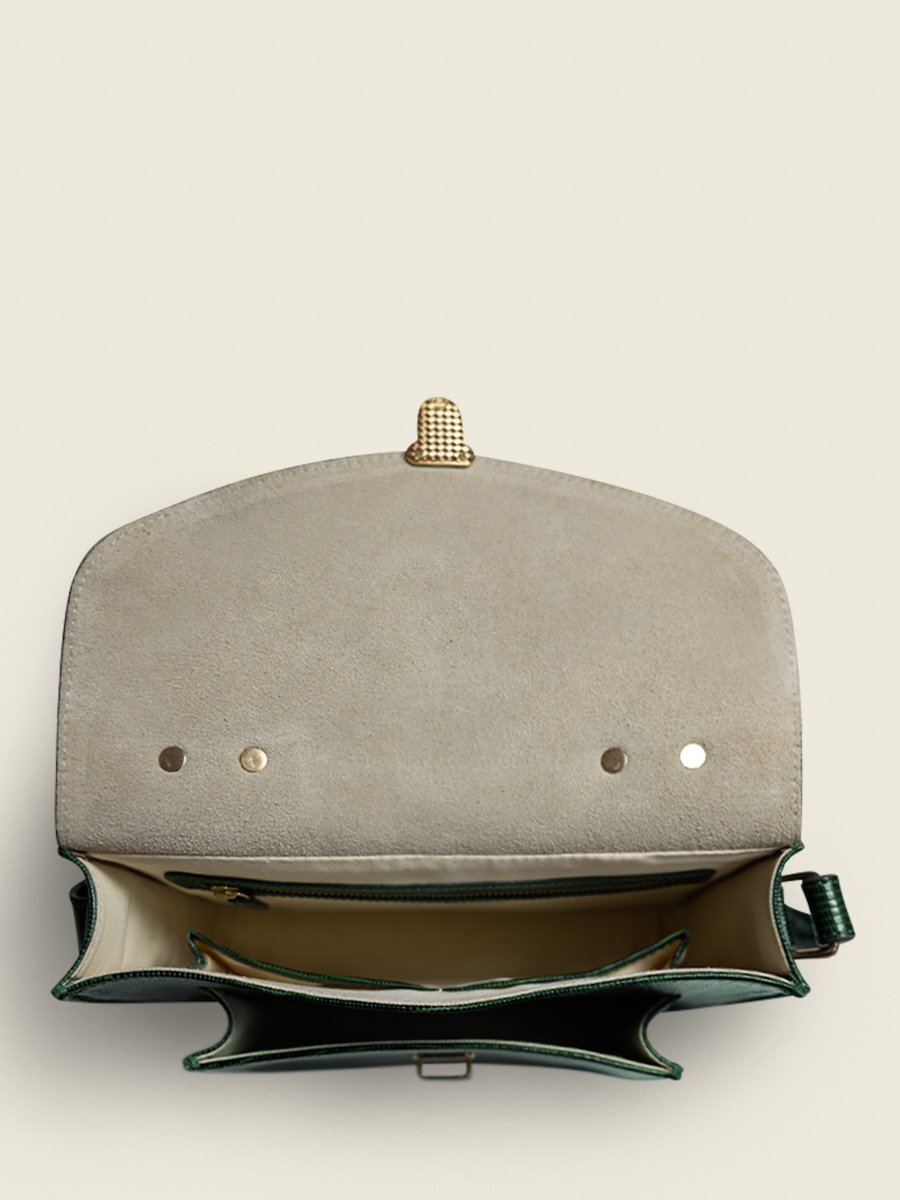 photo-vue-interieure-sac-main-cuir-vert-mademoiselle-george-1960-paul-marius-w05-l-dg