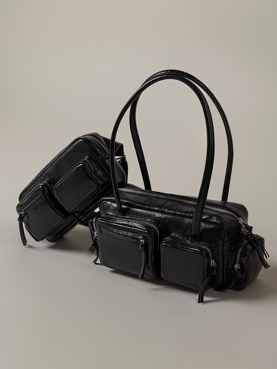 sac-banane-cuir-noir-scintillant-labanane-90s-eclipse-vue-portee-m86-m-b