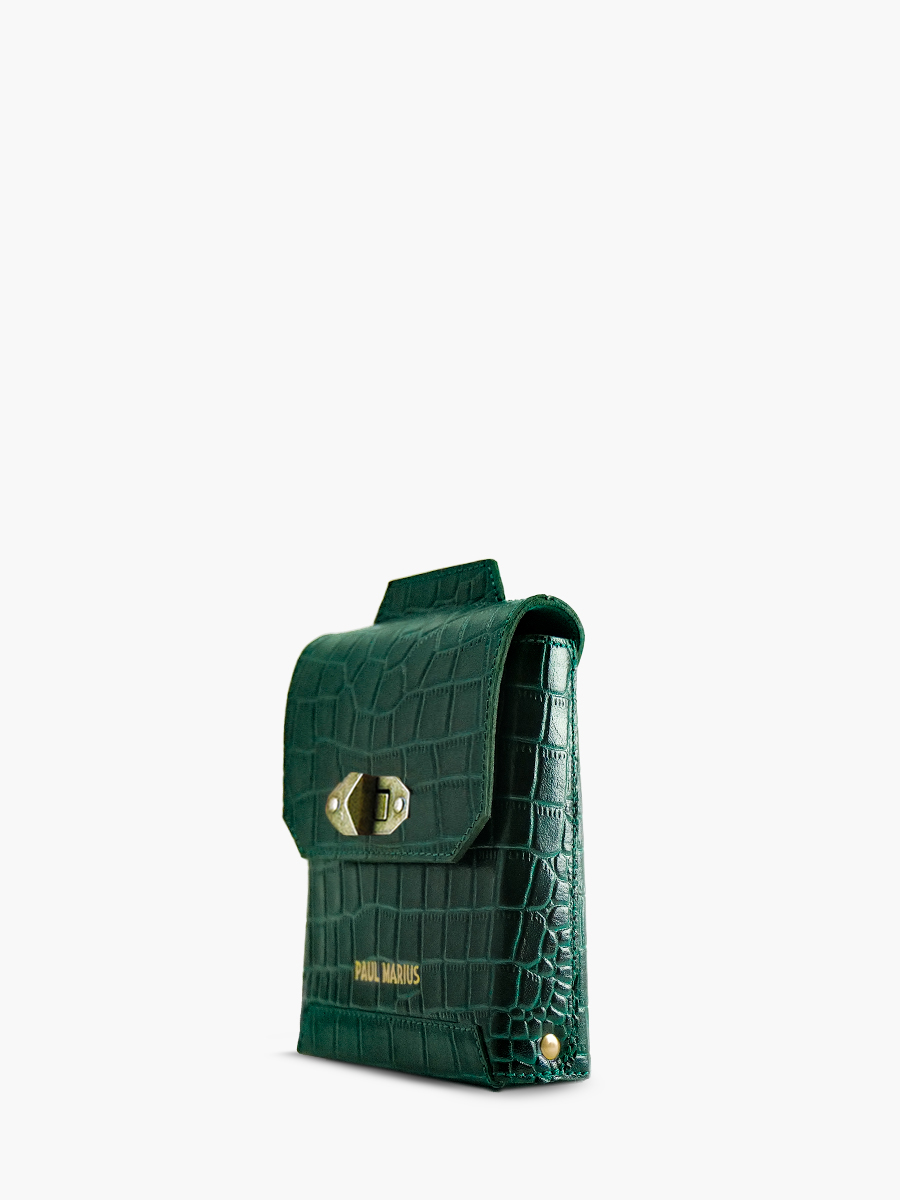 photo-vue-de-dos-sac-telephone-cuir-femme-agathe-alligator-vert-paul-marius-m70-a-dg