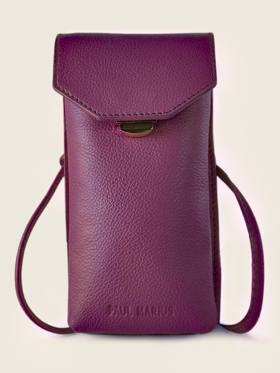 photo-vue-de-face-sac-telephone-cuir-violet-eva-art-deco-zinzolin-paul-marius-m71-ad-zi