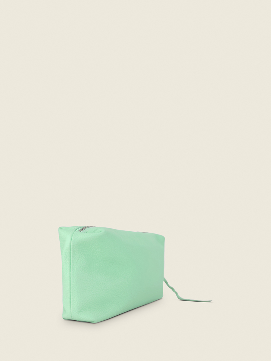 photo-vue-de-dos-trousse-maquillage-cuir-vert-adele-pastel-menthe-paul-marius-m500-pt-gr