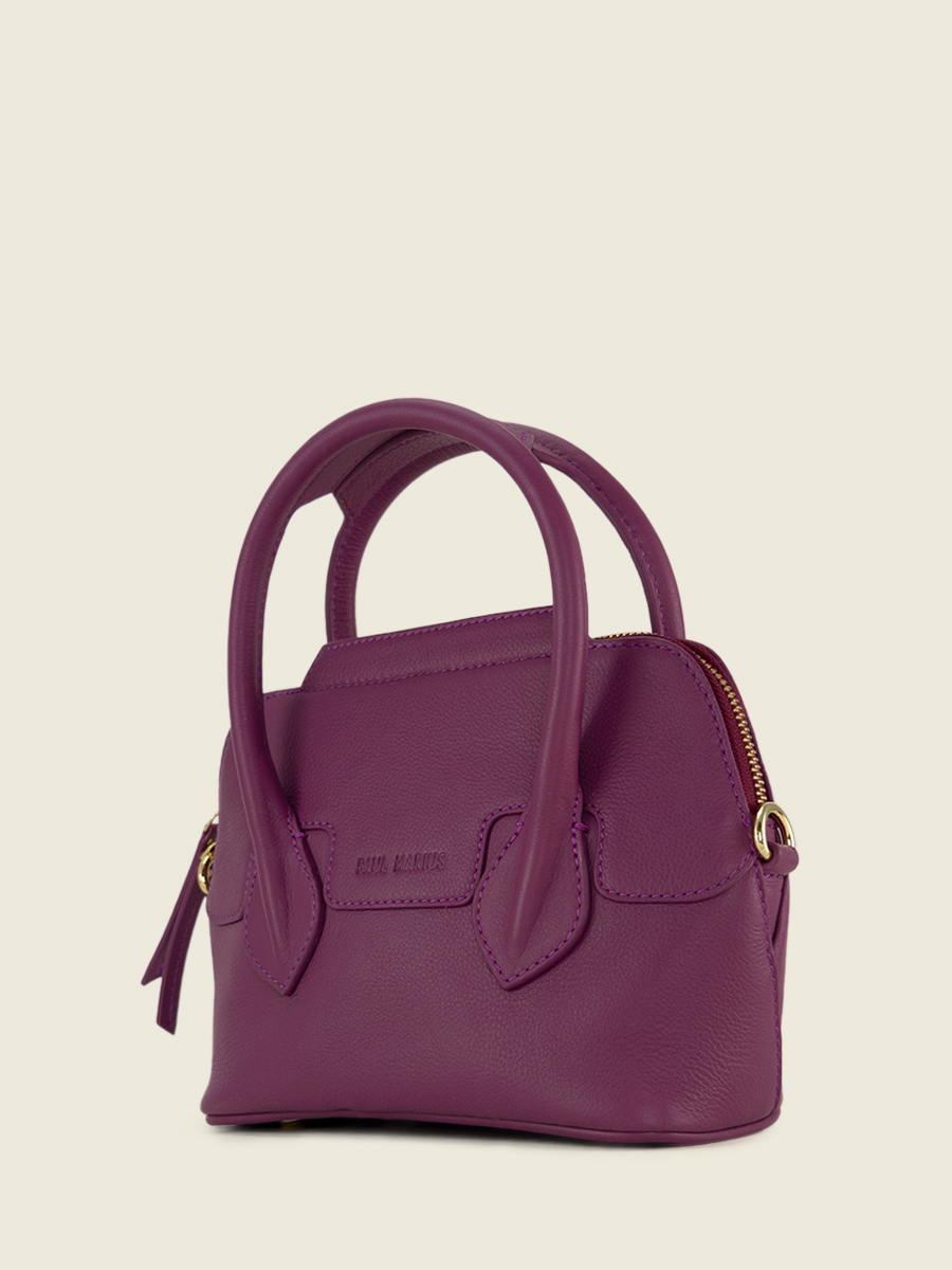 photo-vue-de-cote-mini-sac-main-cuir-violet-gisele-xs-art-deco-zinzolin-paul-marius-w32xs-ad-zi