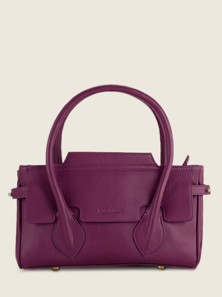 photo-vue-de-face-sac-main-cuir-violet-madeleine-s-art-deco-zinzolin-paul-marius-w31s-ad-zi