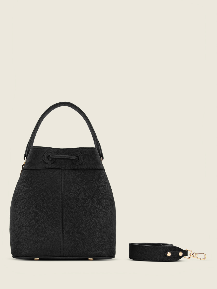 sac-seau--cuir-capucine-noir-charbon-vue-dos-w39-bm-b