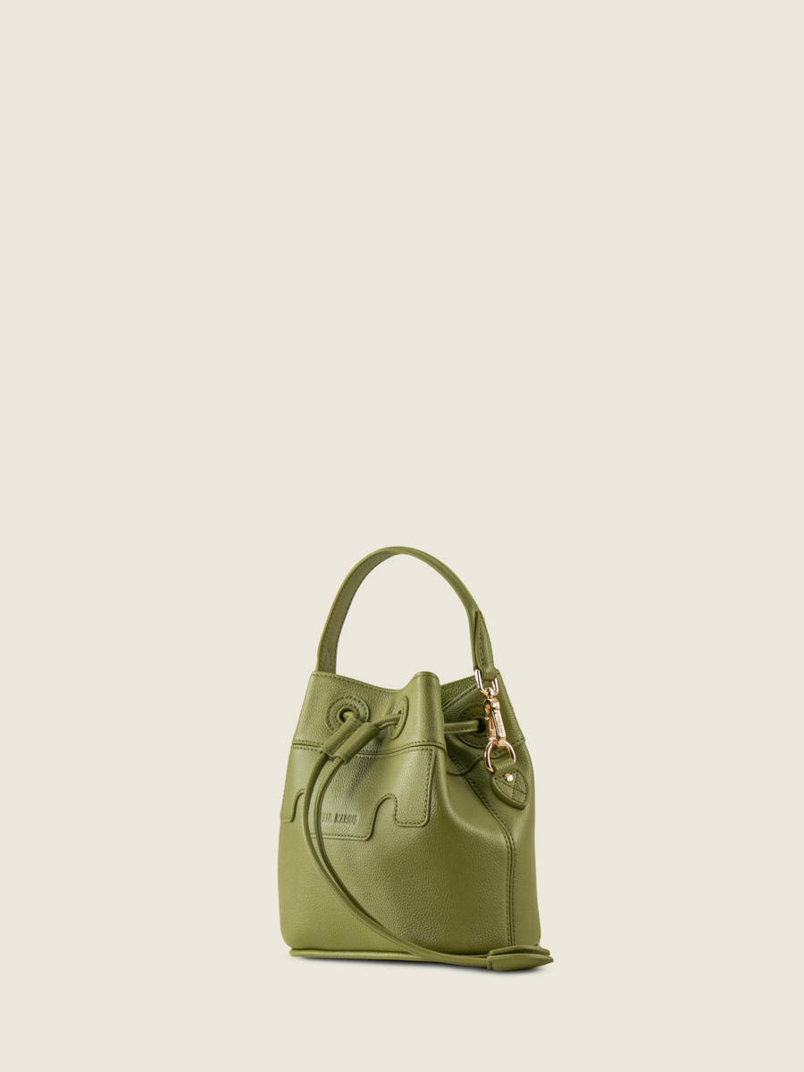 mini-sac-seau-cuir-capucine-xs-vert-olive-vue-cote-w39xs-gr-o
