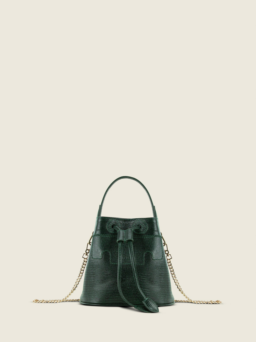 mini-sac-seau-cuir-vert-capucine-xs-1960-malachite-vue-face-w39xs-l-dg