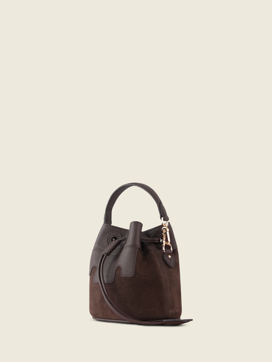 mini-sac-seau-cuir-capucine-xs-chocolat-vue-cote-w39xs-su-db