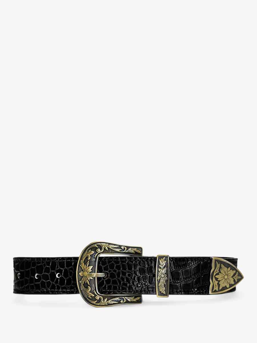 photo-vue-de-cote-ceinture-cuir-femme-leceinture-alligator-noir-paul-marius-lb-w-115-a-b