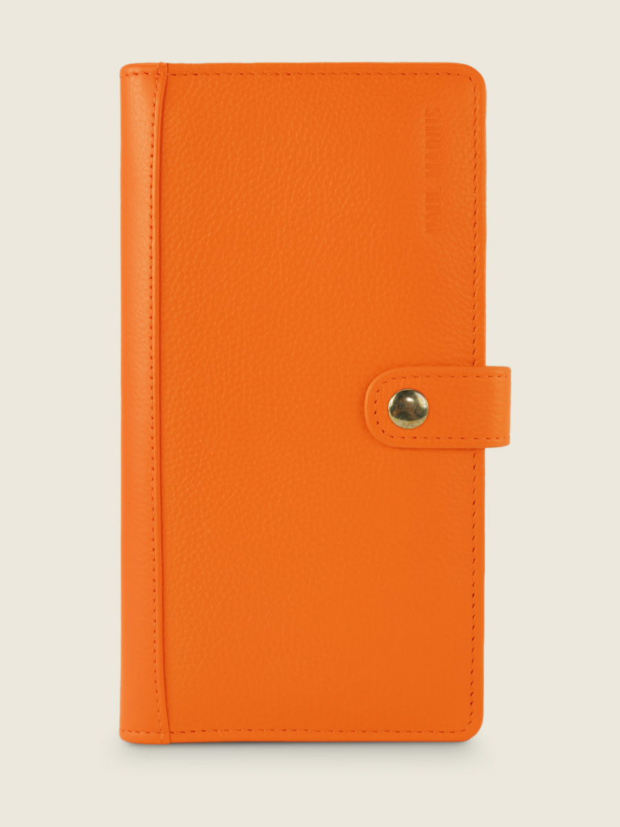 photo-vue-face-portefeuille-cuir-orange-leportefeuille-charlotte-n2-sorbet-mangue-paul-marius-m67-sb-o
