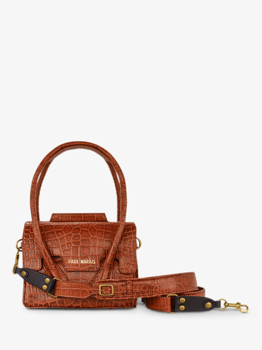 photo-vue-de-face-sac-main-cuir-femme-colette-xs-alligator-marron-paul-marius-w28xs-a-l