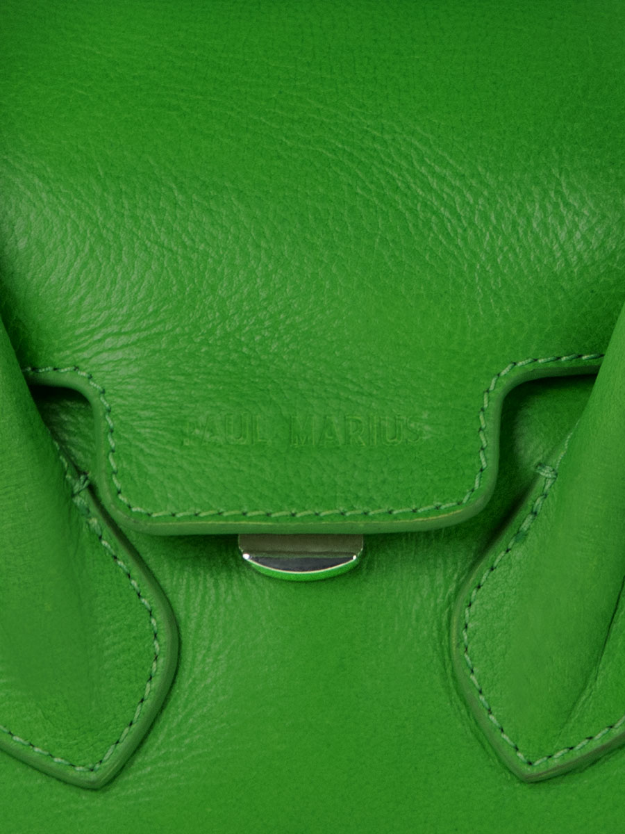 photo-vue-zoom-matiere-mini-sac-a-main-cuir-vert-colette-xs-neon-paul-marius-w28xs-ne-gr