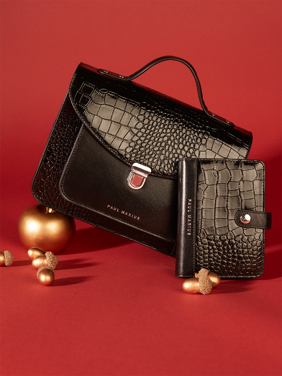 mademoiselle-george-croco-cuir-femme-vernis-noir-zoom-matiere-wo5-cr-ver-b