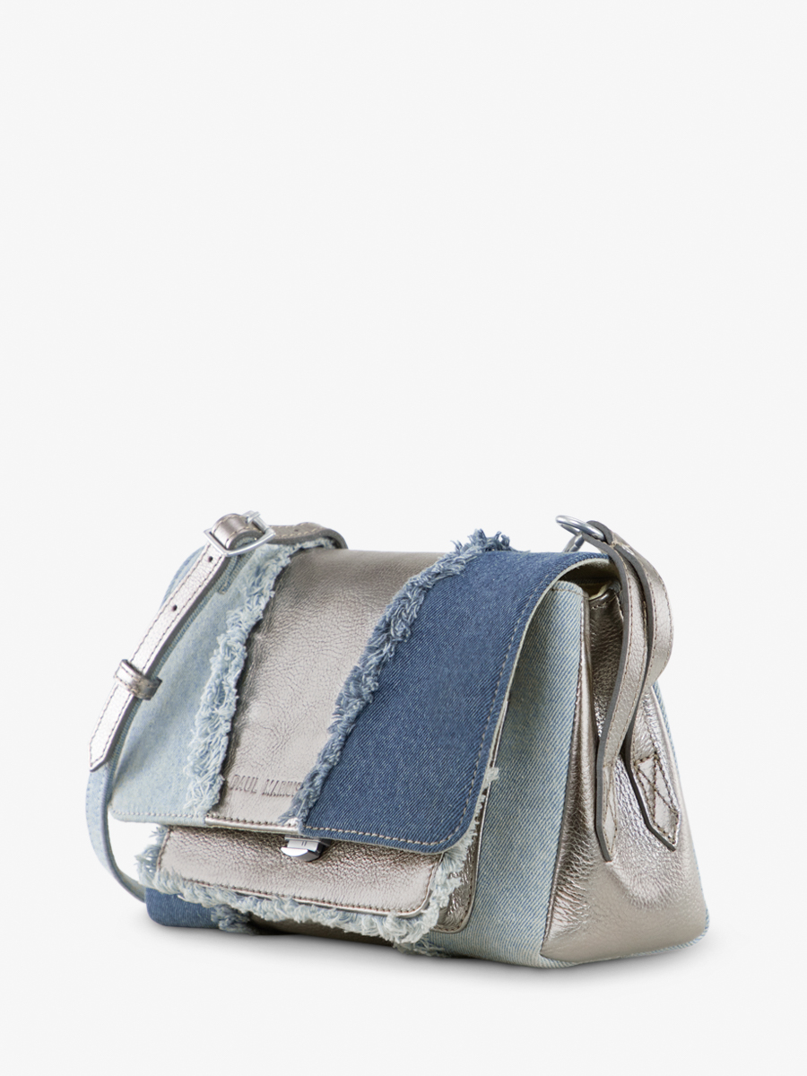photo-vue-cote-sac-bandouliere-cuir-jean-argente-diane-s-denim-acier-paul-marius-w35-gm-denim
