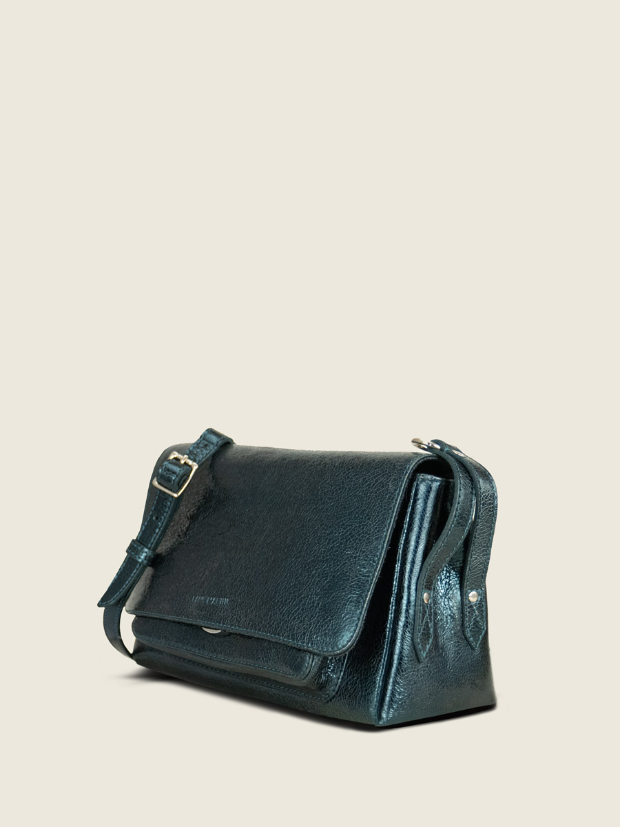 sac-bandouliere-cuir-vert-scintillant-diane-s-minuit-vue-cote-w35s-m-gr