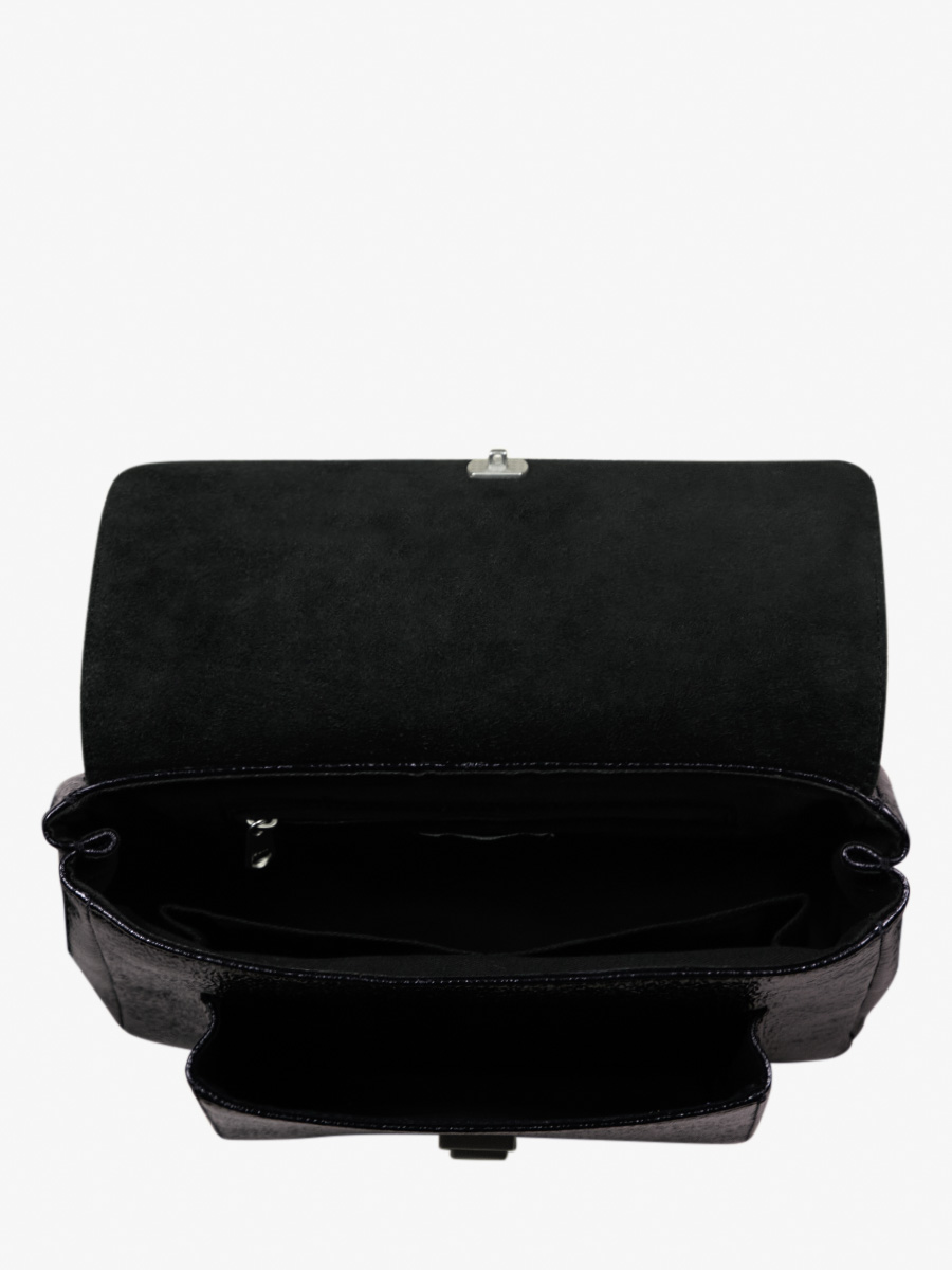 photo-vue-interieure-sac-bandouliere-cuir-noir-scintillant-diane-s-eclipse-paul-marius-w35s-m-b