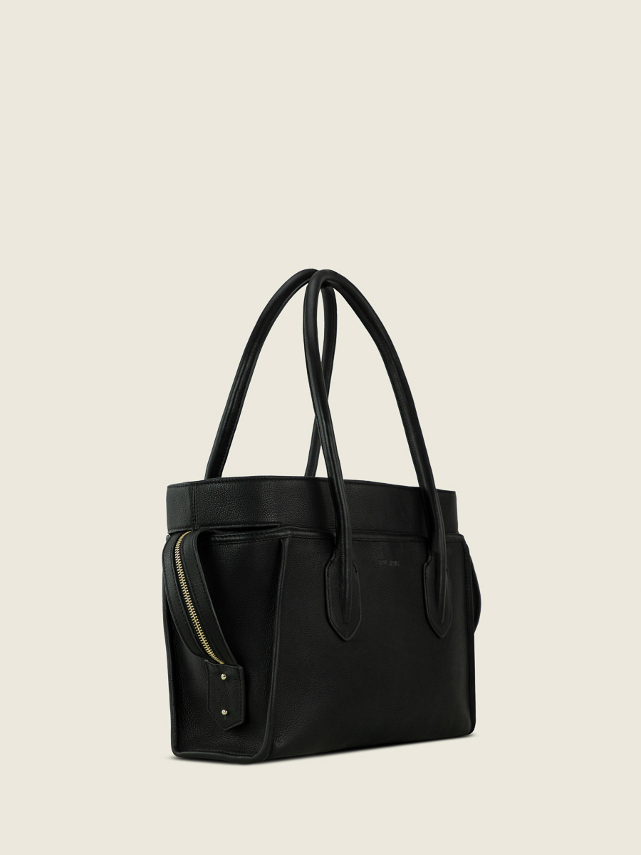  sac-voyage-sac-main-eros-m-noir-Charbon-vue-cote-w52m-bm-b