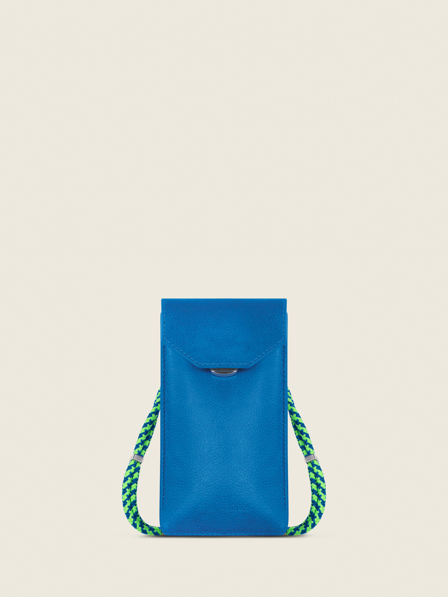 photo-vue-cote-sac-telephone-cuir-bleu-eva-neon-bleu-paul-marius-m71-ne-blu