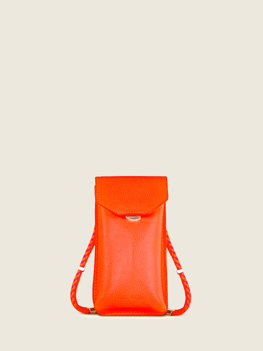 Neon orange crossbody bag shop