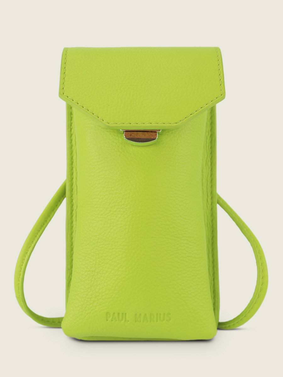 photo-vue-face-sac-telephone-cuir-vert-eva-sorbet-pomme-paul-marius-m71-sb-lgr