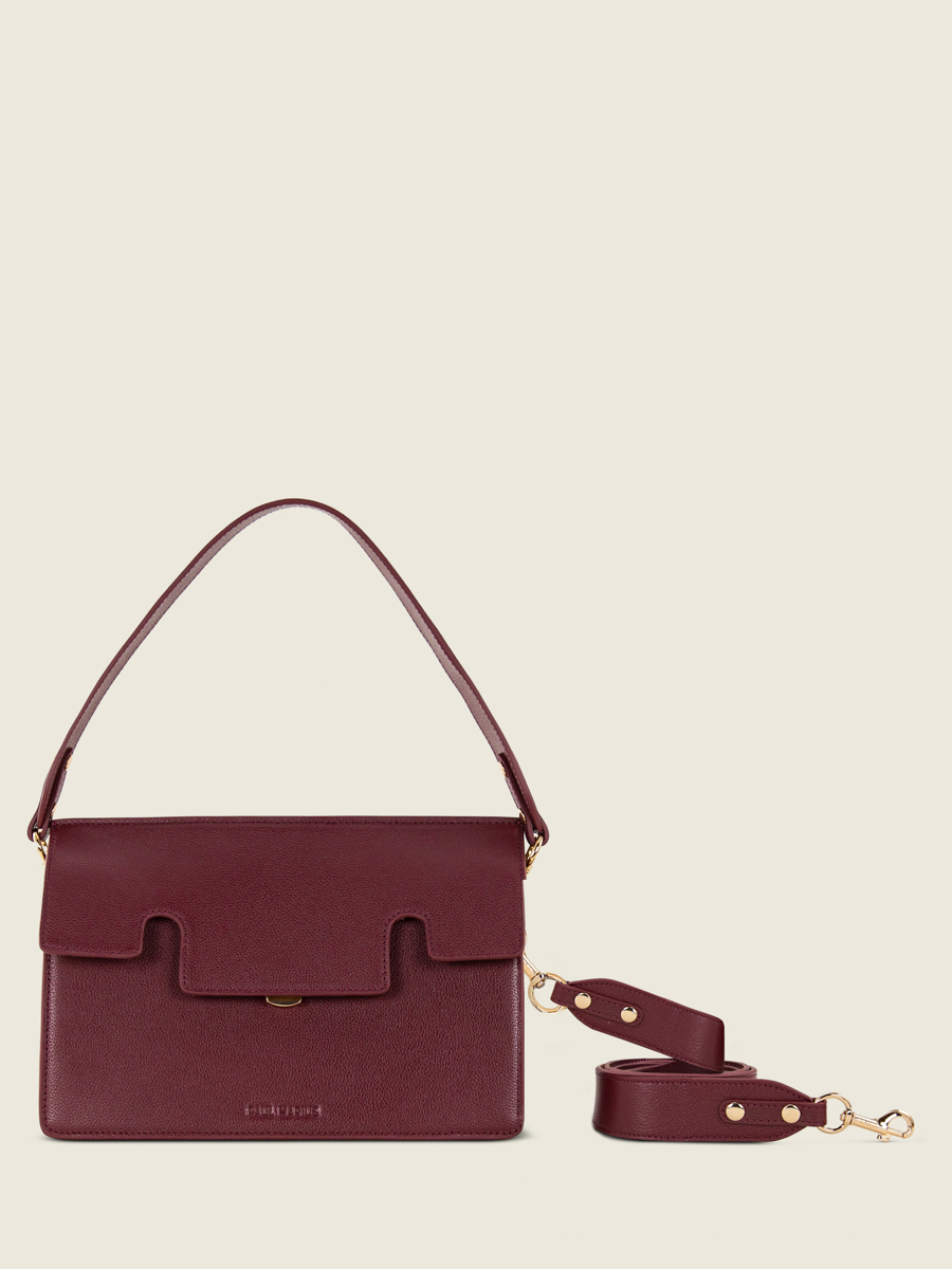 sac-baguette-cuir-gabrielle-pourpre-vue-face-w42-p