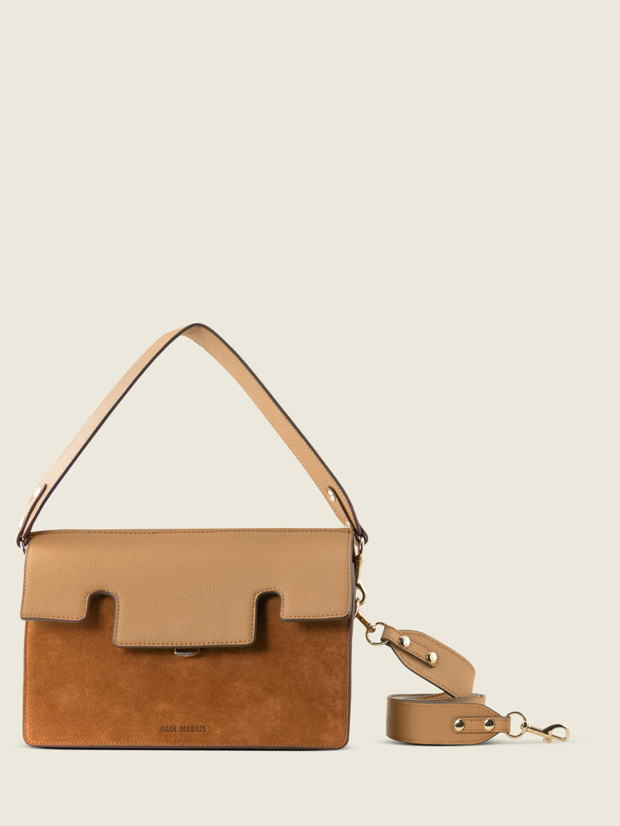 sac-baguette-cuir-gabrielle-fauve-vue-face-w42-su-co