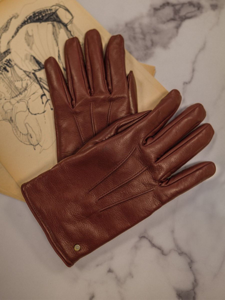 Gant marron homme sales