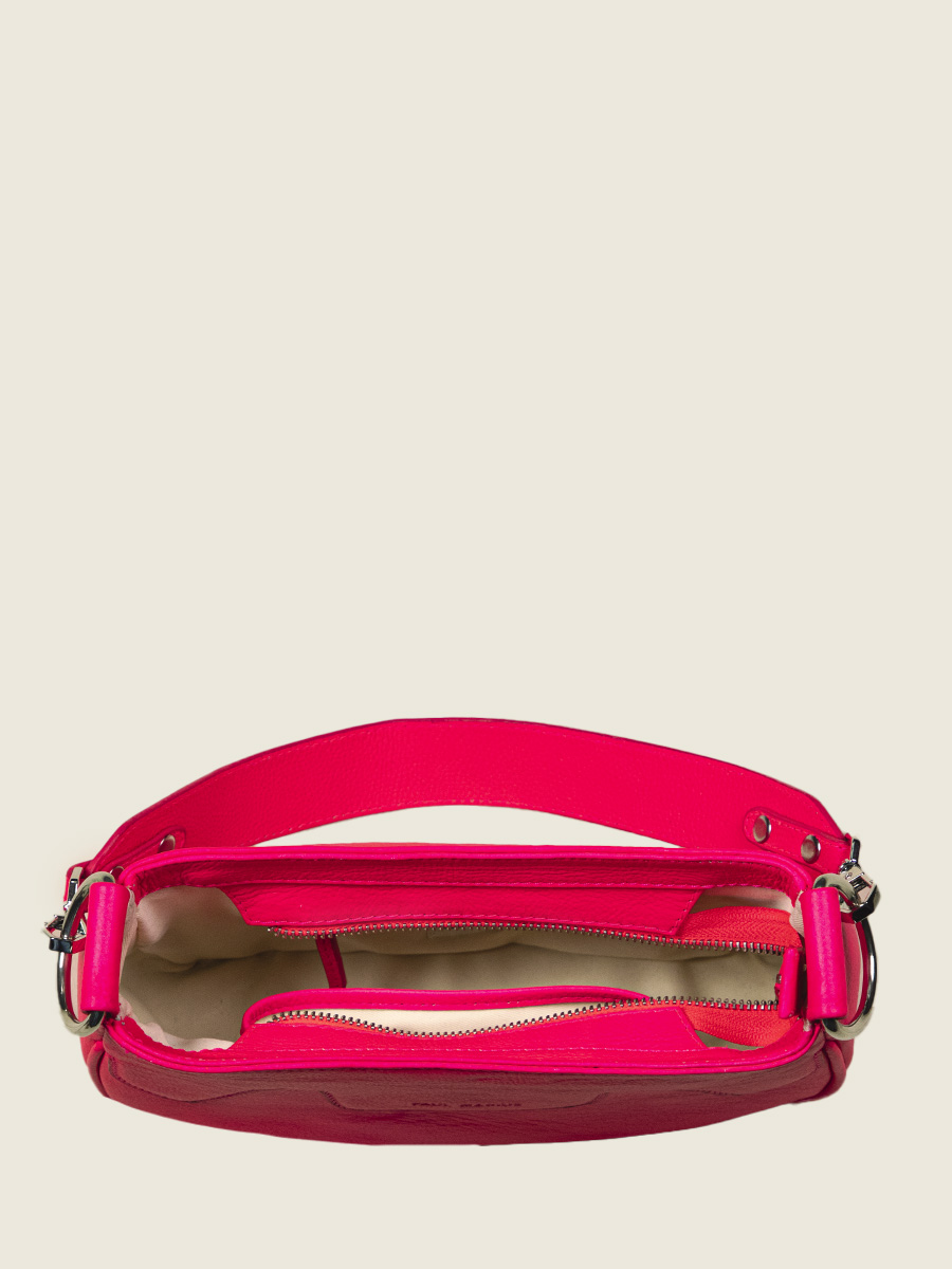 photo-vue-interieur-sac-demi-lune-cuir-rose-garance-neon-paul-marius-w40-ne-pi