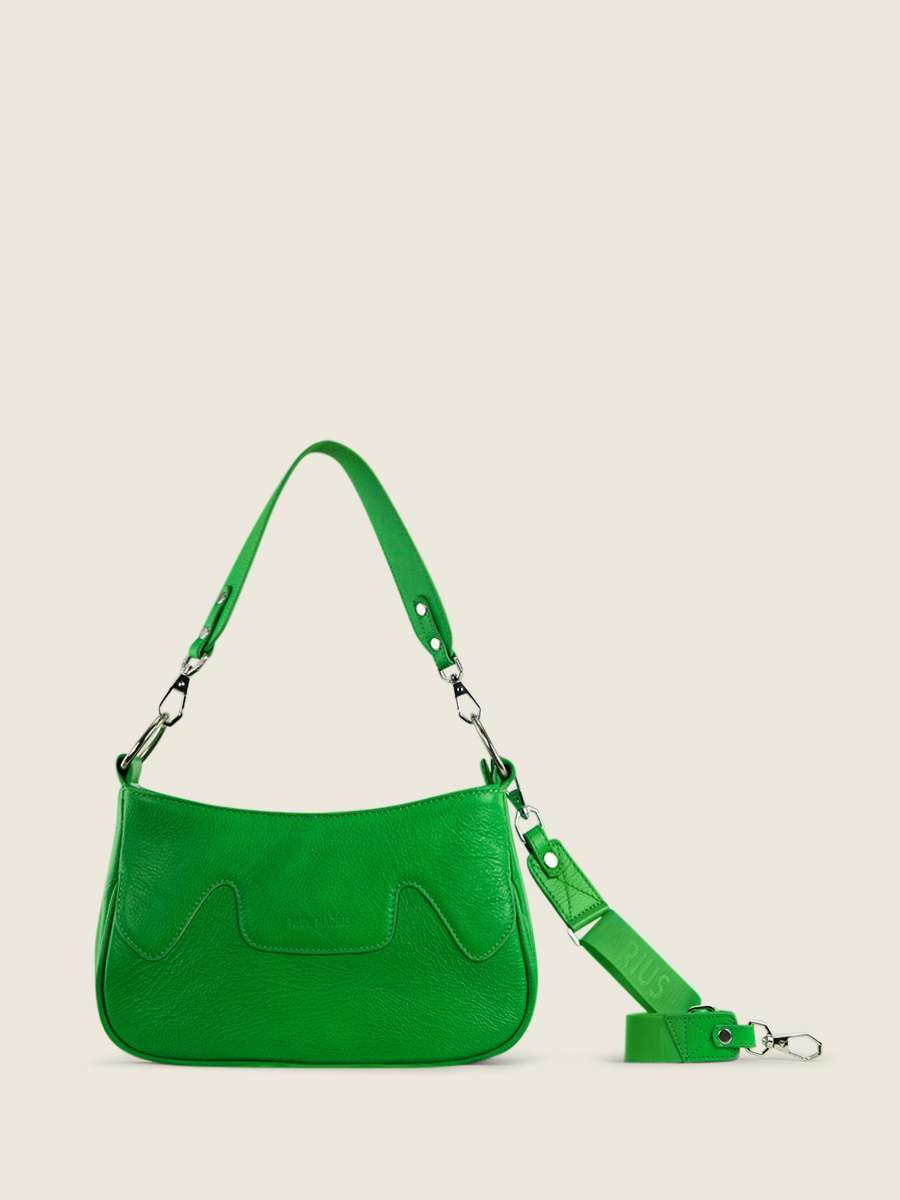 photo-vue-face-sac-demi-lune-cuir-vert-garance-neon-paul-marius-w40-ne-gr