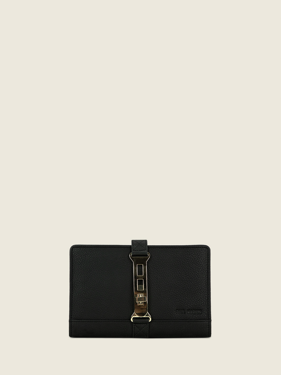 portefeuille-gaspard-noir-Charbon-vue-face-m78-bm-b