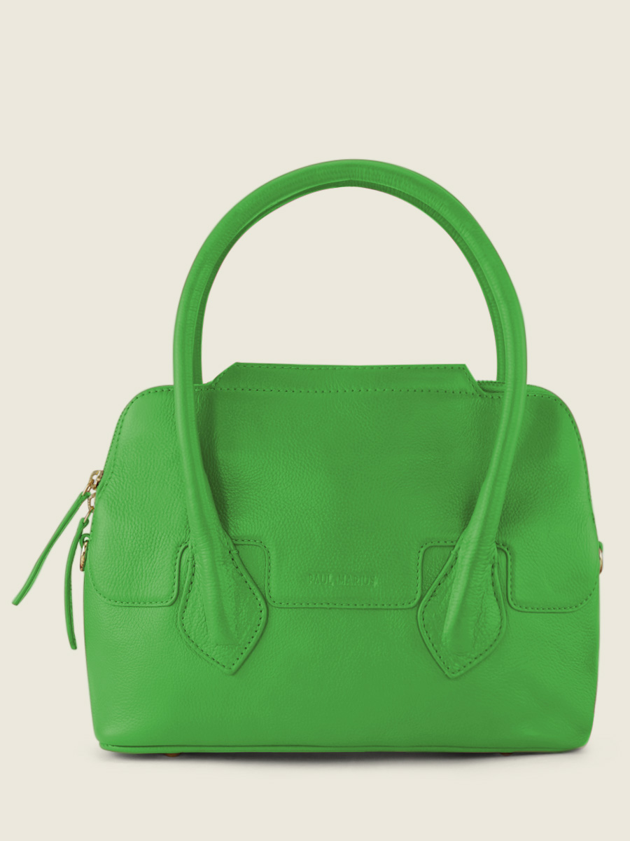 photo-vue-cote-sac-a-main-cuir-vert-gisele-s-sorbet-kiwi-paul-marius-w32s-sb-gr