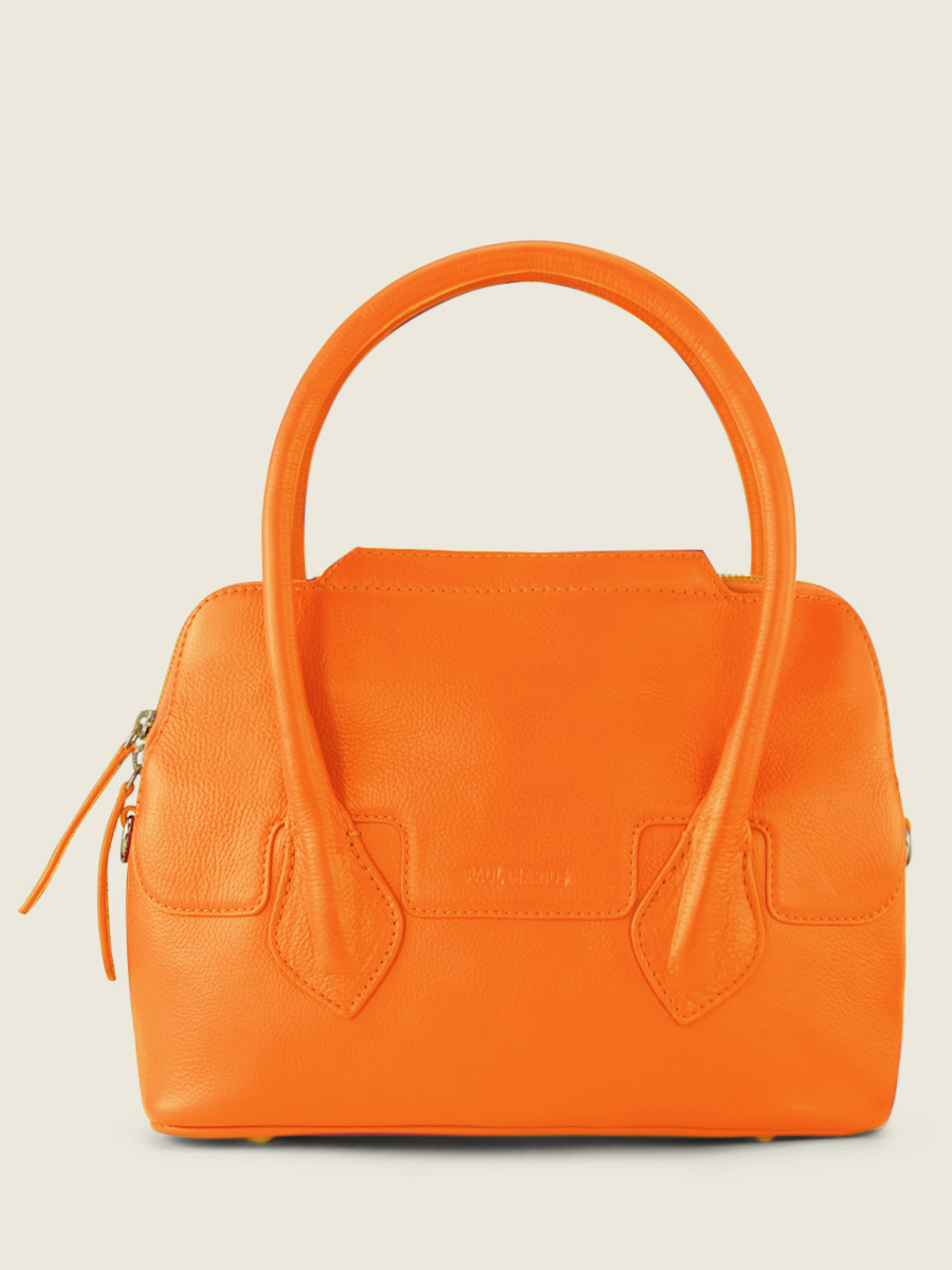 photo-vue-face-sac-a-main-cuir-orange-gisele-s-sorbet-mangue-paul-marius-w32s-sb-o