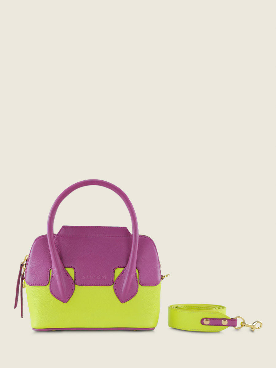 photo-vue-face-mini-sac-a-main-cuir-vert-violet-gisele-xs-sorbet-pomme-cassis-paul-marius-w32xs-sb-lgr-p