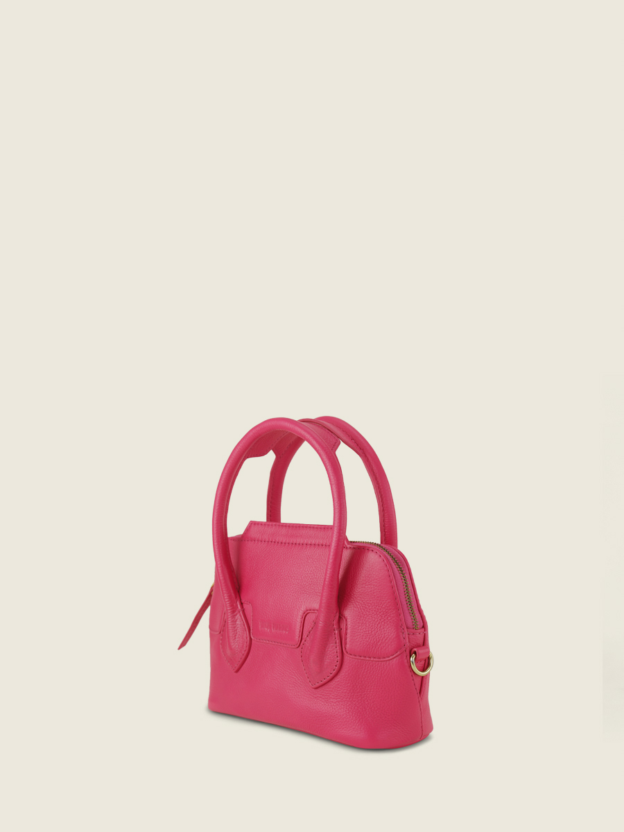 photo-vue-cote-mini-sac-a-main-cuir-rose-gisele-xs-sorbet-framboise-paul-marius-w32xs-sb-pi