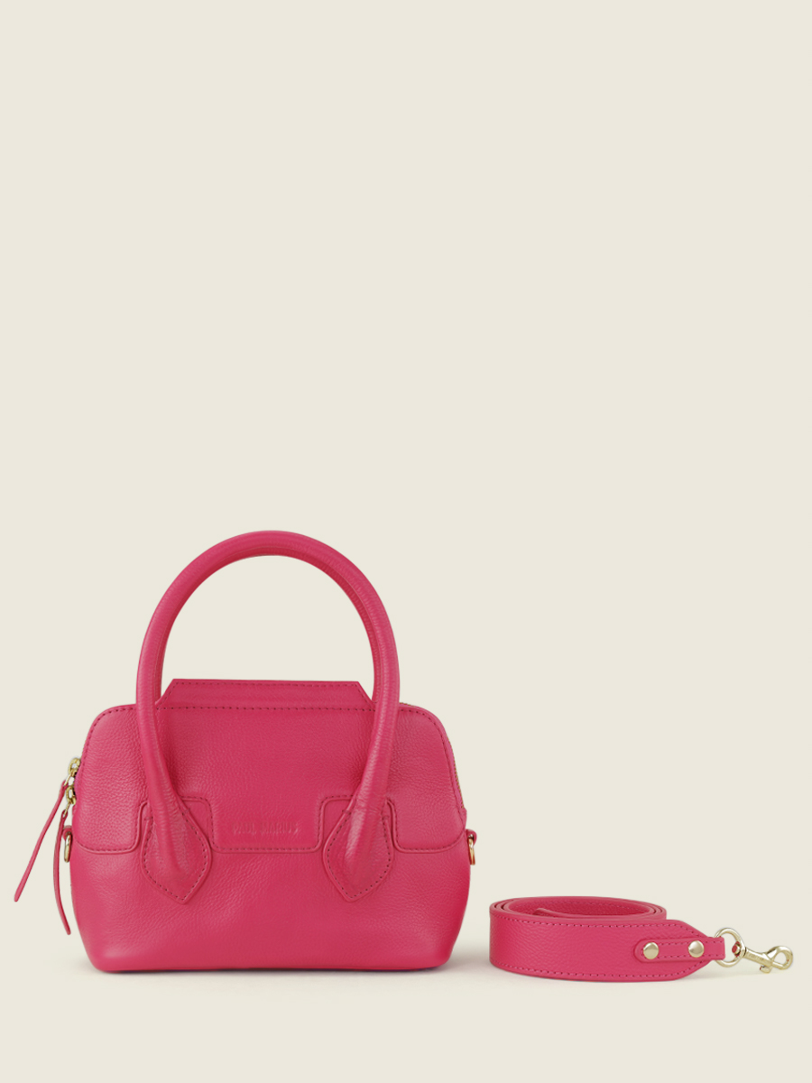 photo-vue-face-mini-sac-a-main-cuir-rose-gisele-xs-sorbet-framboise-paul-marius-w32xs-sb-pi