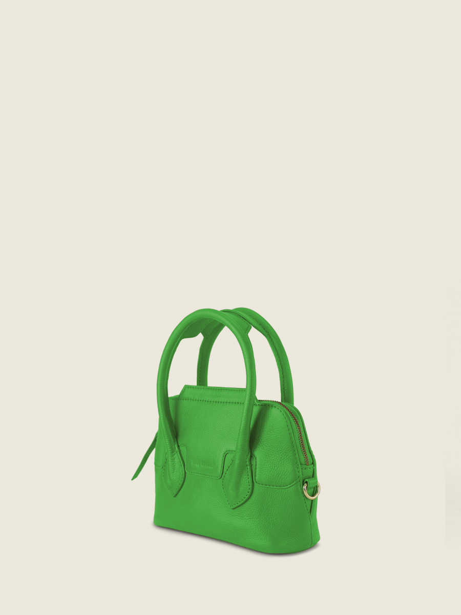 photo-vue-dos-mini-sac-a-main-cuir-vert-gisele-xs-sorbet-kiwi-paul-marius-w32xs-sb-gr