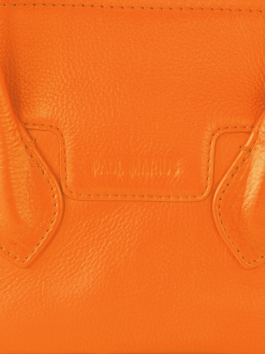 photo-focus-matiere-mini-sac-a-main-cuir-orange-gisele-xs-sorbet-mangue-paul-marius-w32xs-sb-o