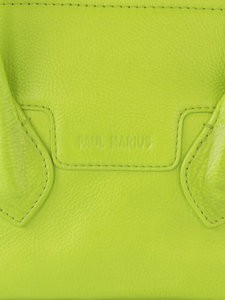 photo-focus-matiere-mini-sac-a-main-cuir-vert-gisele-xs-sorbet-pomme-paul-marius-w32xs-sb-lgr