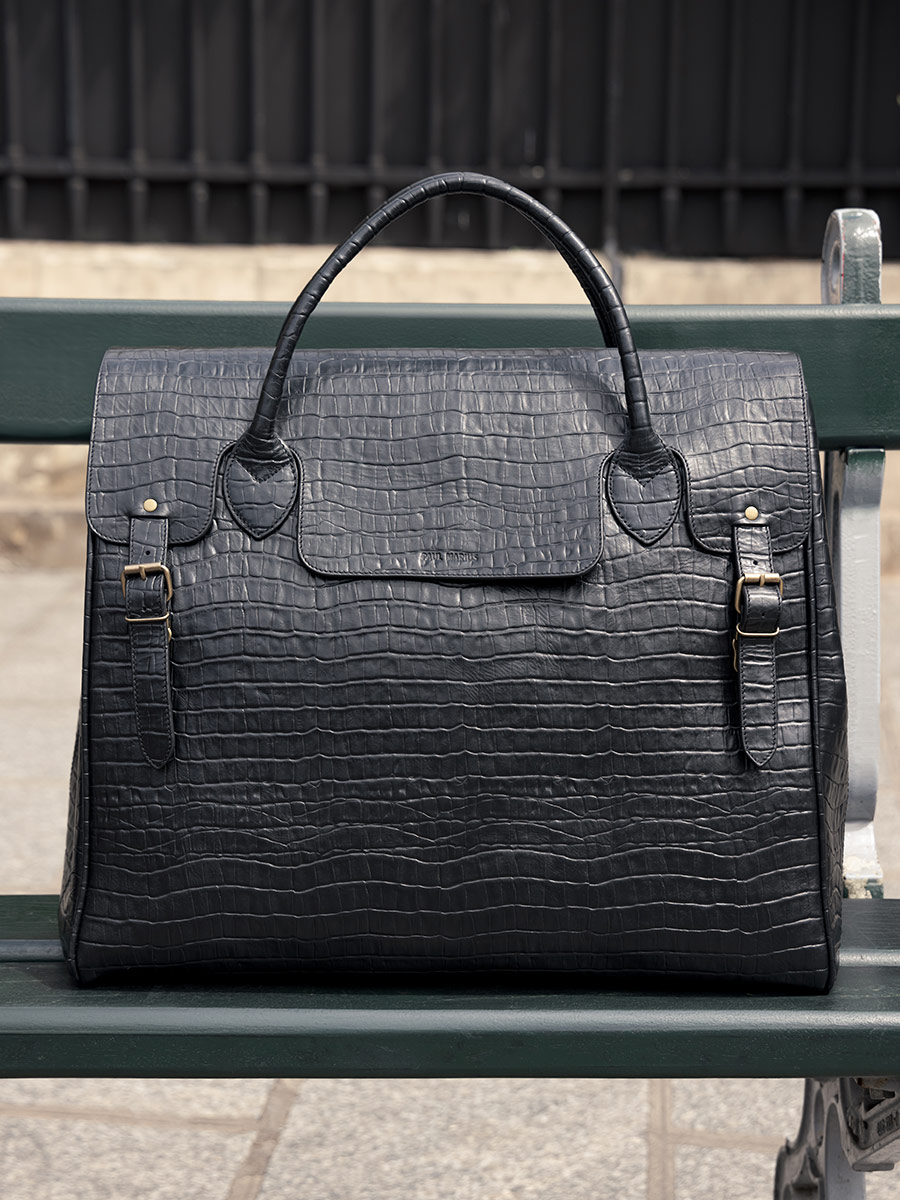 photo-vue-portee-grand-sac-de-voyage-cuir-noir-rouen-delhi-heritage-noir-de-jais-paul-marius-m105-cr-b
