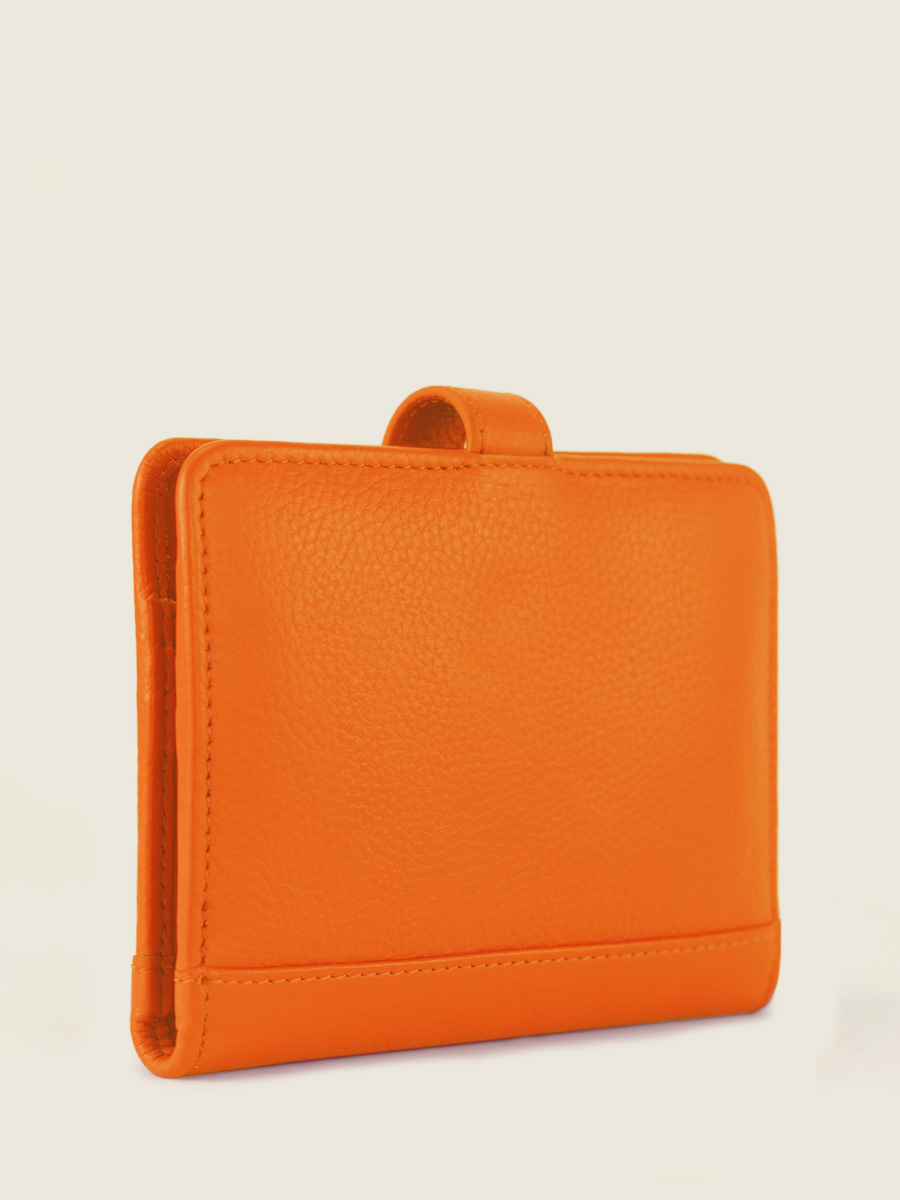 photo-vue-dos-portefeuille-cuir-orange-leportefeuille-jeanne-sorbet-mangue-paul-marius-m34-sb-o