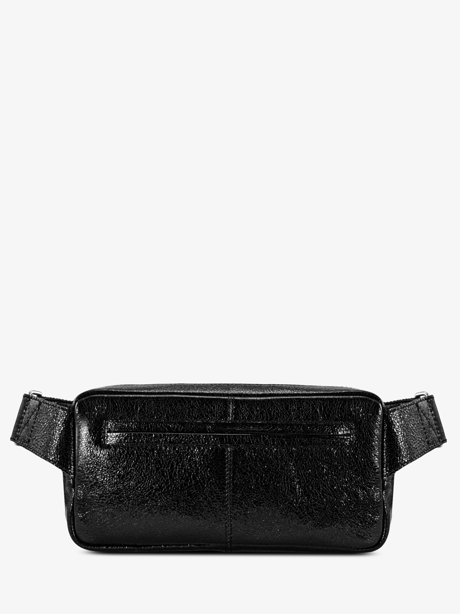sac-banane-cuir-noir-scintillant-labanane-90s-eclipse-vue-cote-m86-m-b