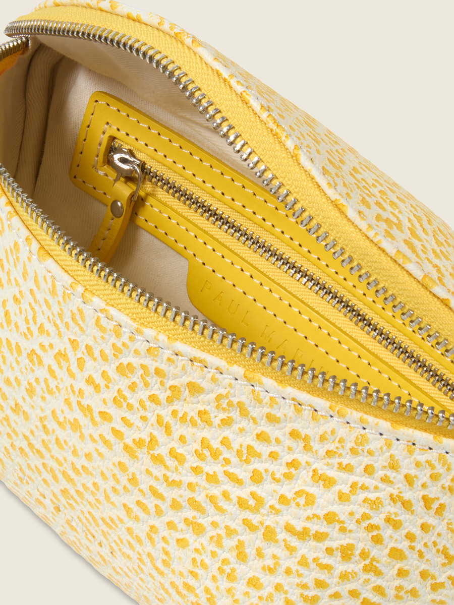 Banane en cuir jaune LaBanane S - Citronnade vue interieure