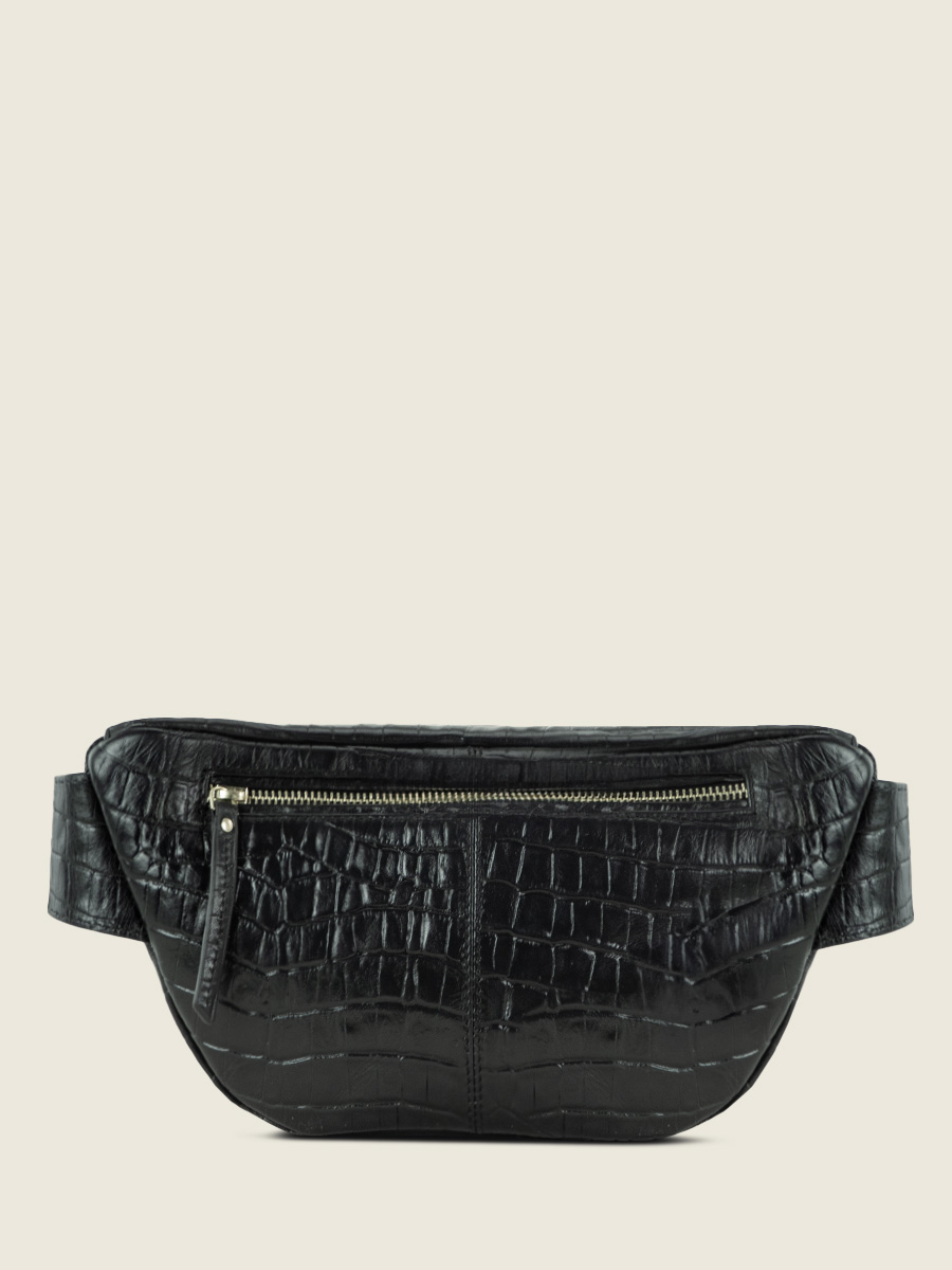 photo-vue-dos-banane-cuir-noir-labanane-heritage-noir-de-jais-paul-marius-m503-cr-b