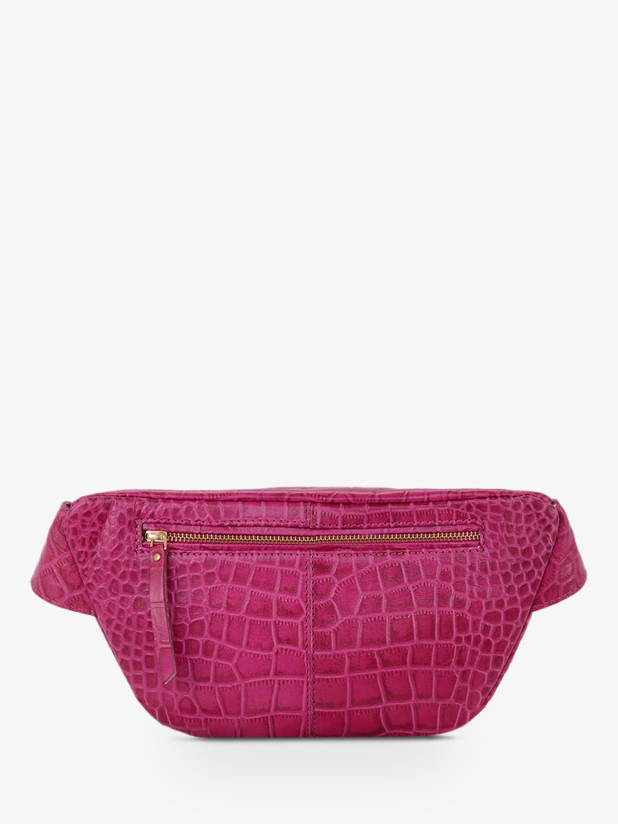 photo-vue-de-dos-sac-banane-cuir-femme-labanane-alligator-rose-paul-marius-m503-a-pi