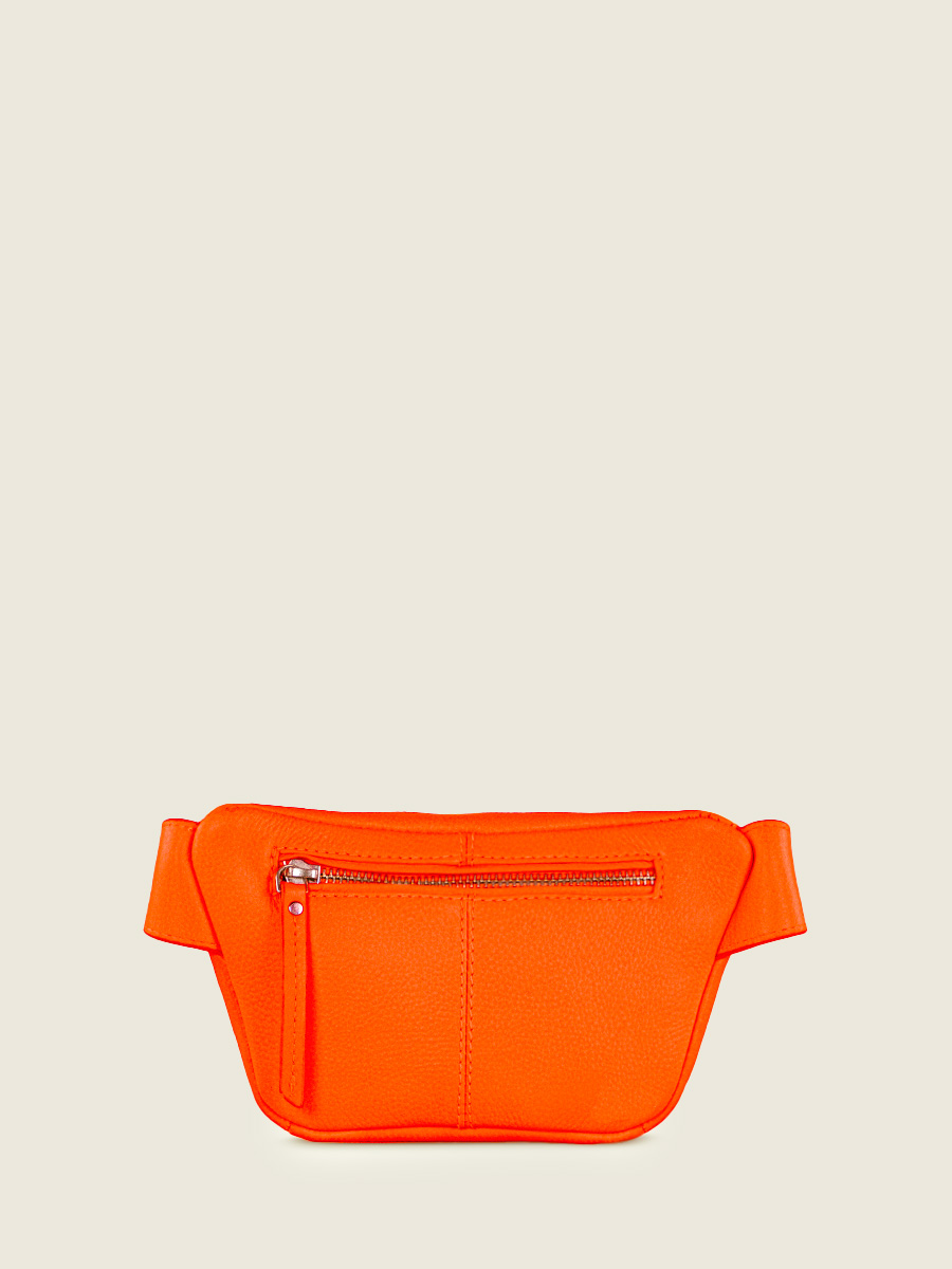 photo-vue-dos-sac-banane-cuir-orange-labanane-xs-neon-paul-marius-m503xs-ne-o
