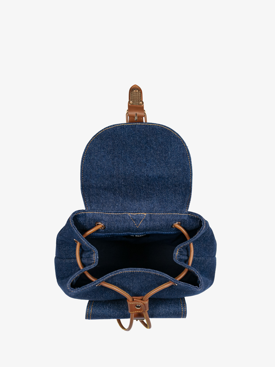 sac-a-dos-bleu-jean-lebaroudeur-denim-brut-vue-interieure-m40-dblu-denim