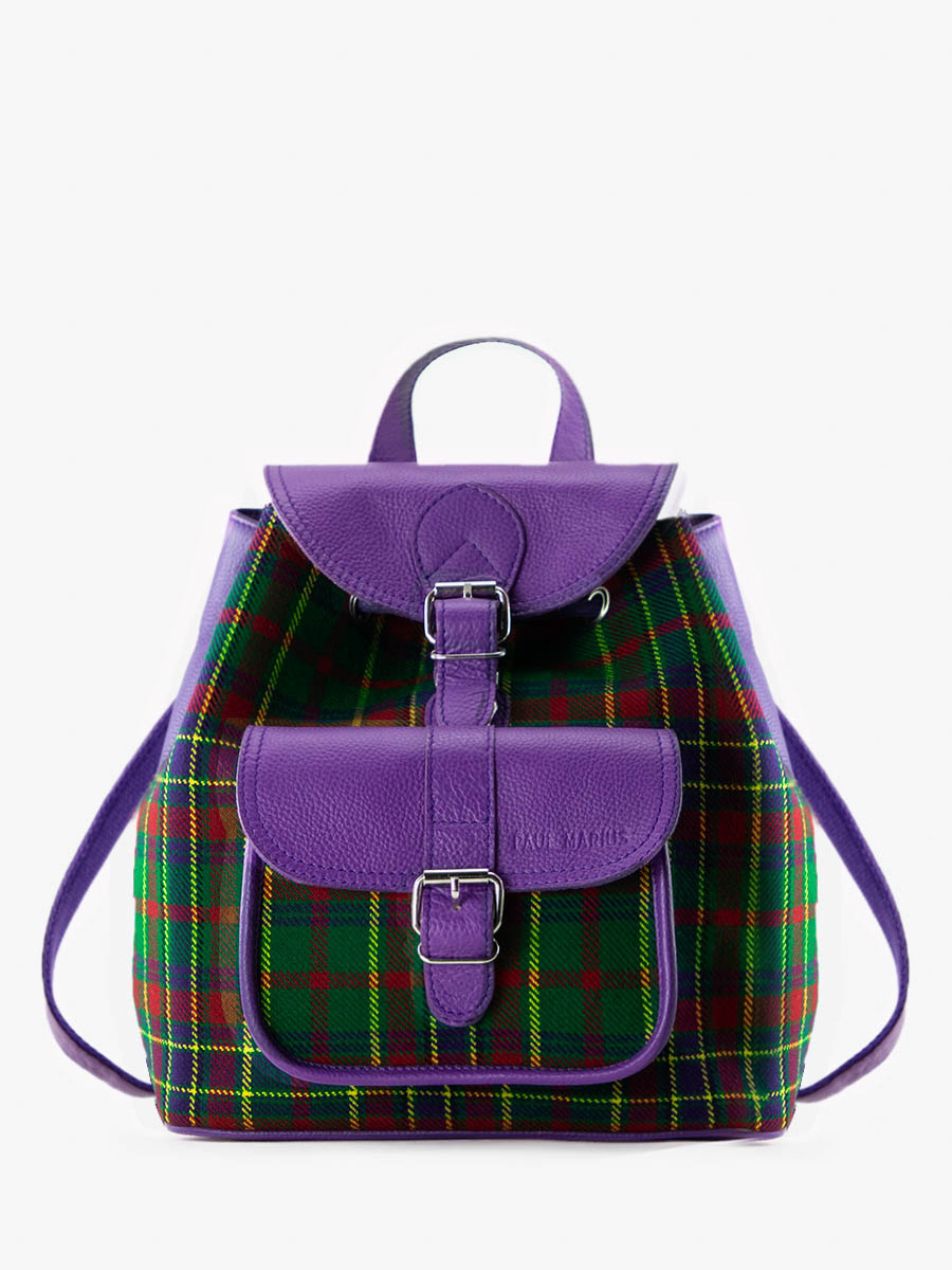 photo-vue-cote-sac-dos-cuir-tissu-tartan-lebaroudeur-versus-paul-marius-m40-sco-gr-p