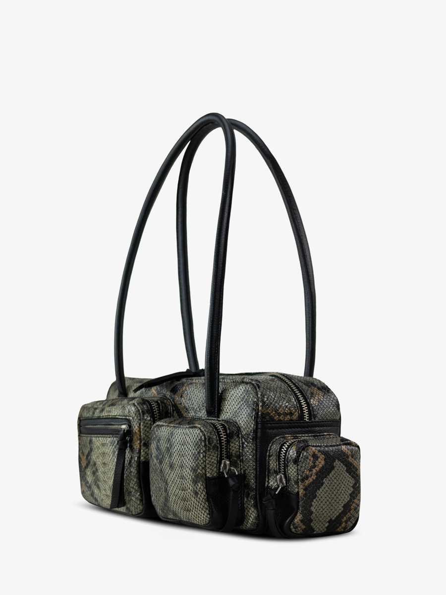sac-multi-poches-cuir-python-gris-noir-lebasset-90s-python-vue-cote-w56-p-gre-b