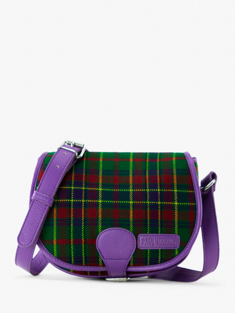 photo-vue-cote-sac-bandouliere-cuir-tissu-tartan-lebohemien-versus-paul-marius-m44-sco-gr-p