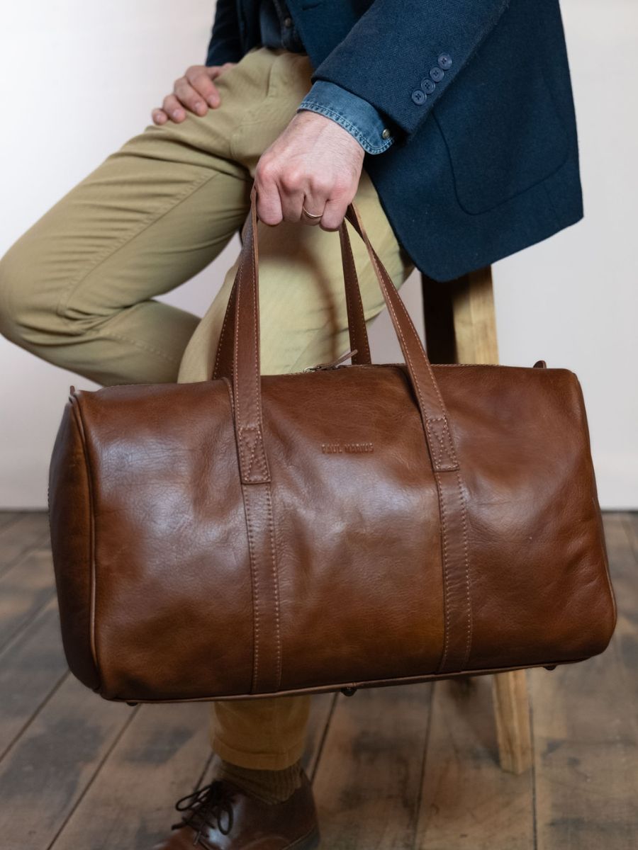 Sac de voyage cabine cuir sale